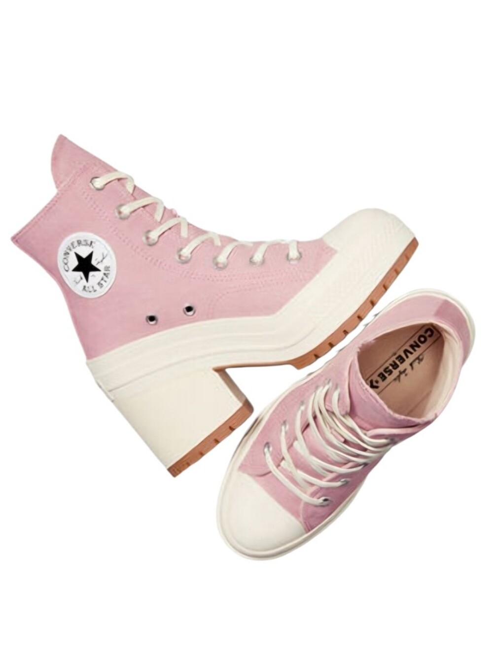 Converse Chuck 70 De Luxe Heel high-top platform sneakers pink Chuck Taylor